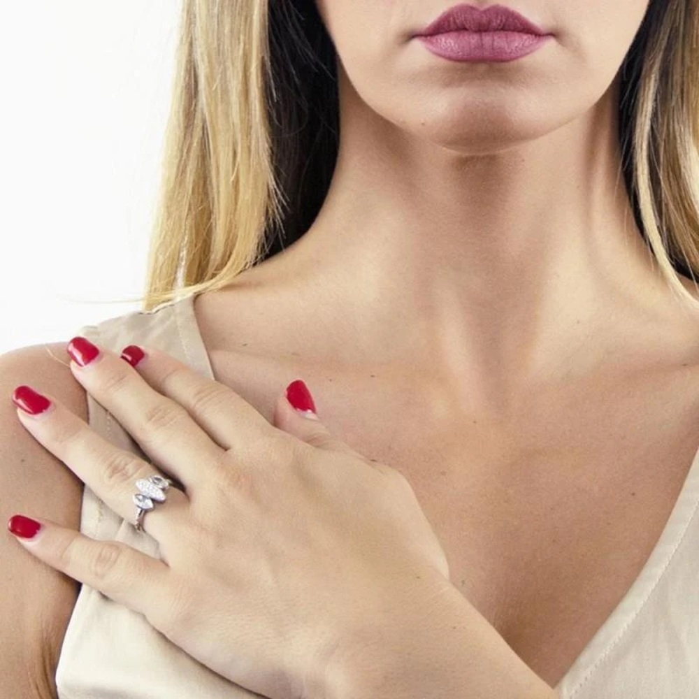 Boccadamo Ring Silver - Made in Italy